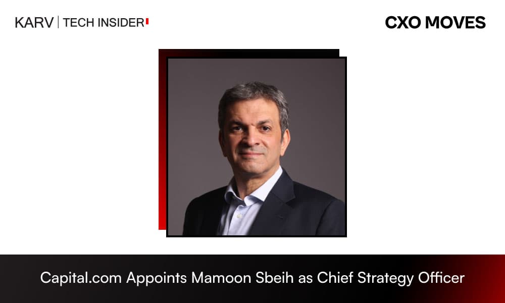 Capital.com Names Mamoon Sbeih Chief Strategy Officer to Drive Global Growth Strategy