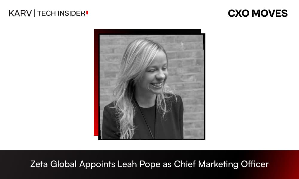 Leah Pope Joins Zeta Global as Chief Marketing Officer