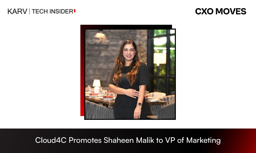 Shaheen Malik Promoted to Vice President of Marketing at Cloud4C