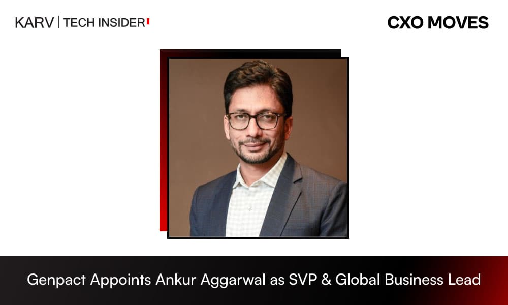 Genpact Appoints Ankur Aggarwal as SVP & Global Business Lead