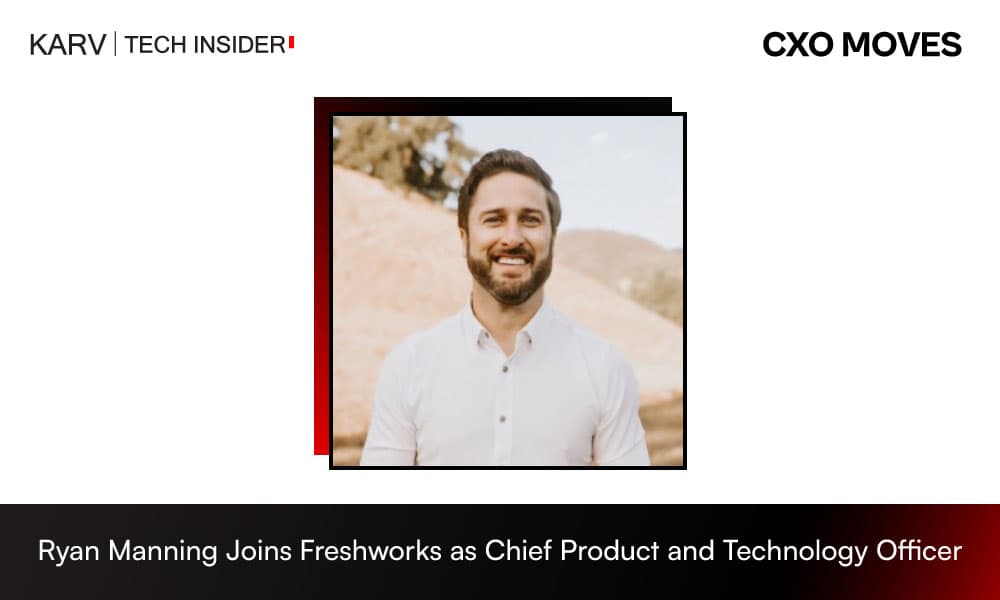 Ryan Manning Joins Freshworks as Chief Product and Technology Officer