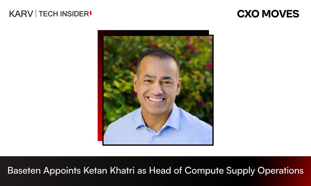 Ketan Khatri Joins Baseten as Head of Compute Supply Operations