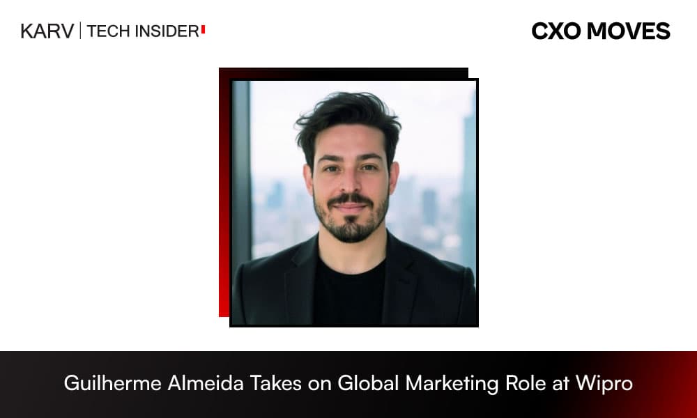 Guilherme Almeida Takes on Global Marketing for Energy, Resources and Engineering at Wipro