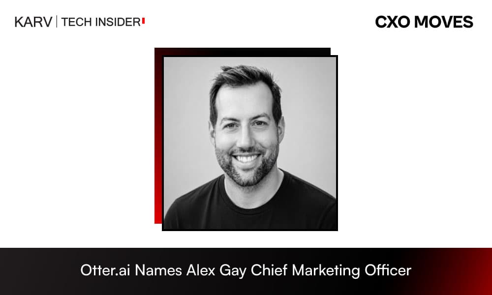 Alex Gay Joins Otter.ai as Chief Marketing Officer