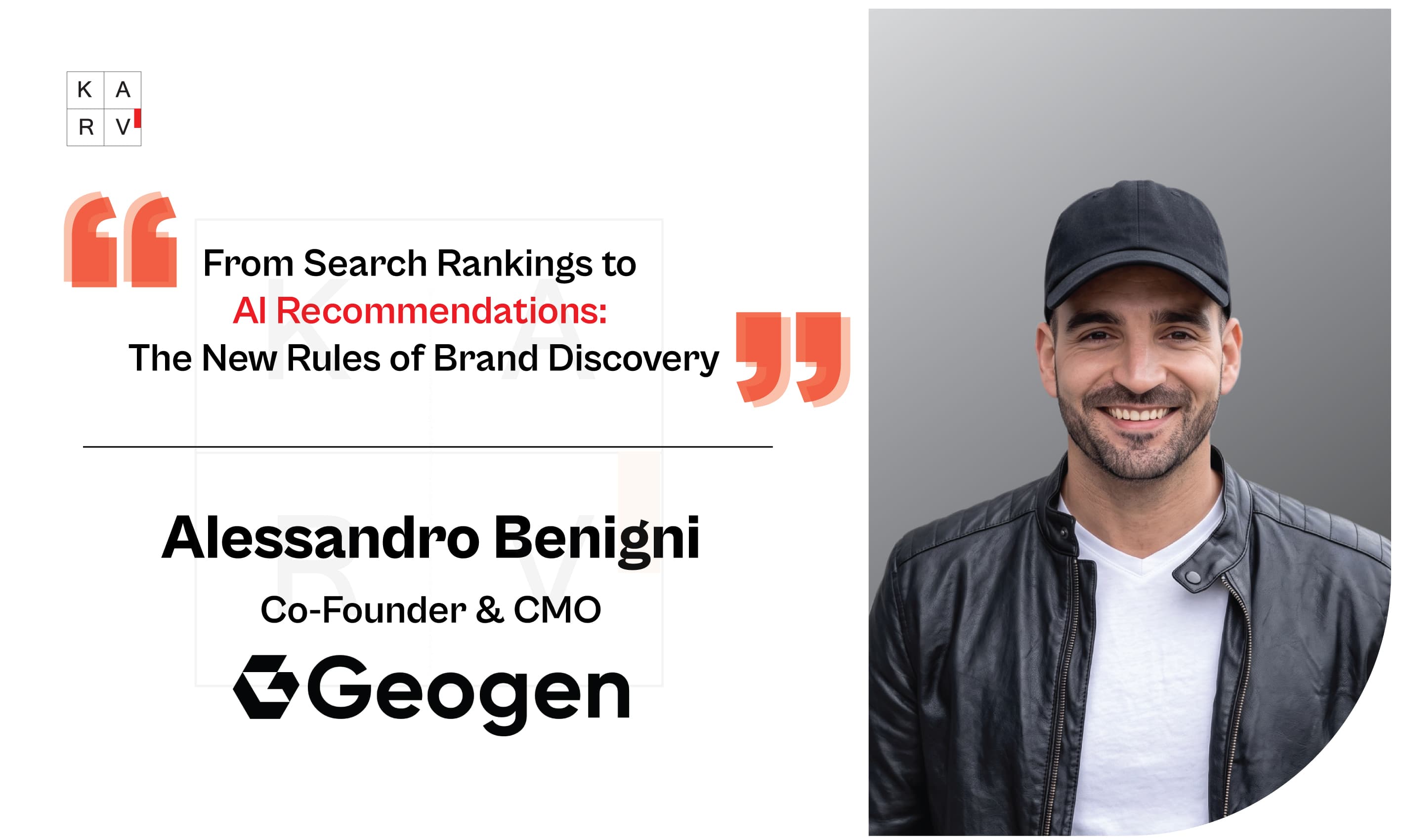 Alessandro Benigni on AI Search, GEO and the Future of Brand Discovery - Leader Interviews news