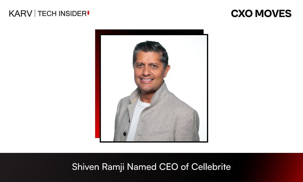 Shiven Ramji Named CEO of Cellebrite