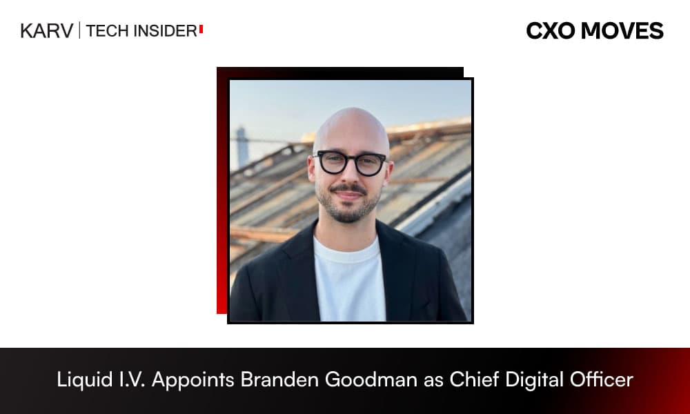 Branden Goodman Joins Liquid I.V. as Chief Digital Officer - AI Leadership & Strategy news