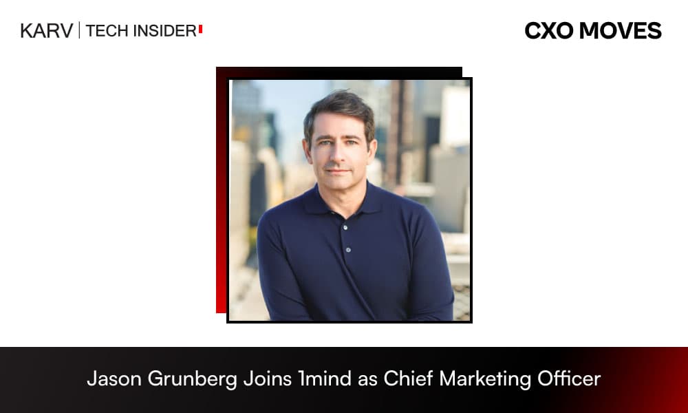 Jason Grunberg Joins 1mind as Chief Marketing Officer