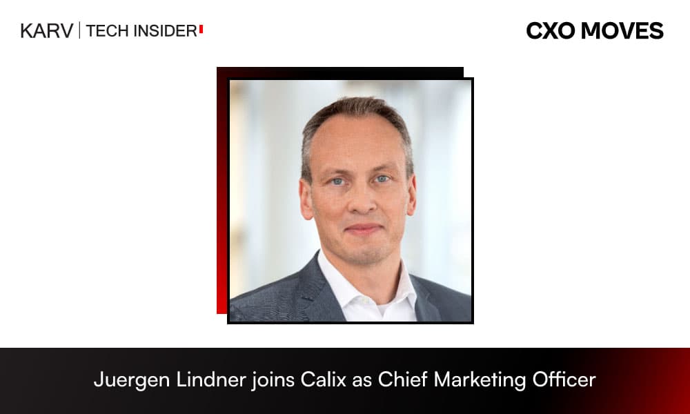 Calix welcomes Juergen Lindner as Chief Marketing Officer