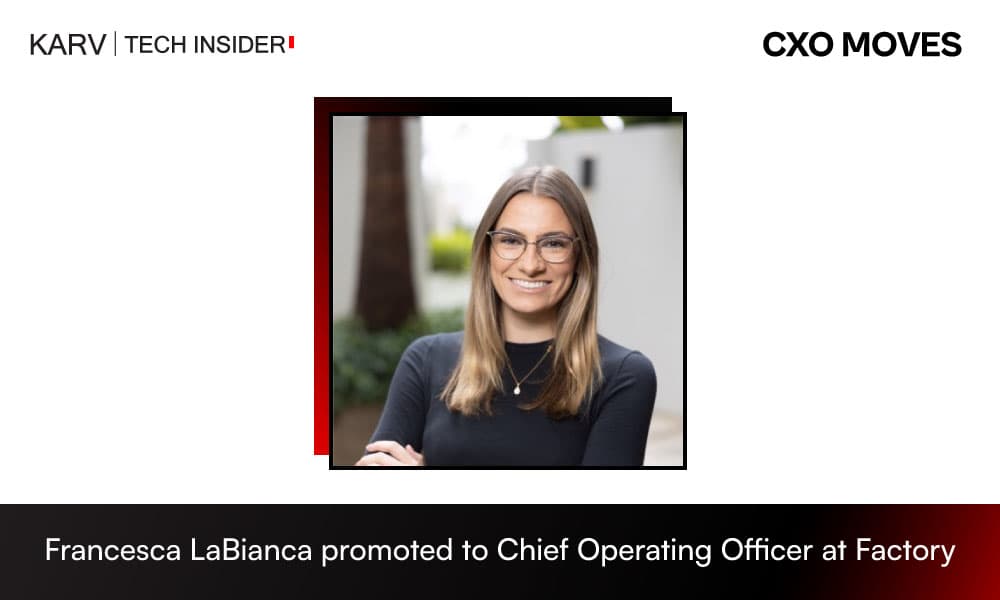 Factory promotes Francesca LaBianca to Chief Operating Officer