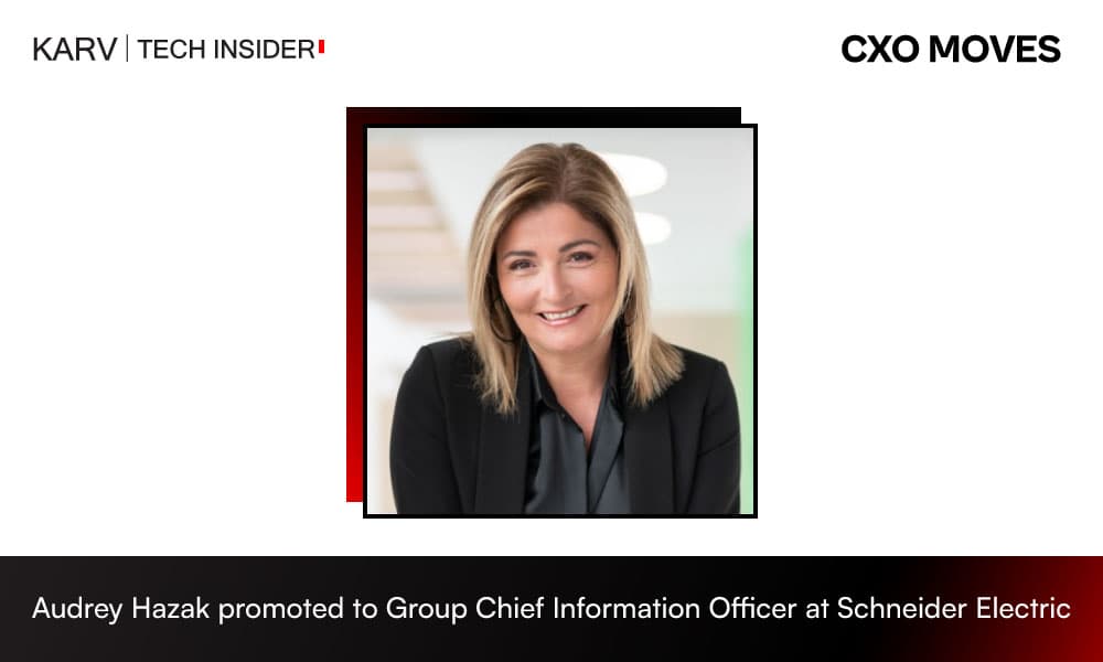 Audrey Hazak promoted to Group Chief Information Officer at Schneider Electric