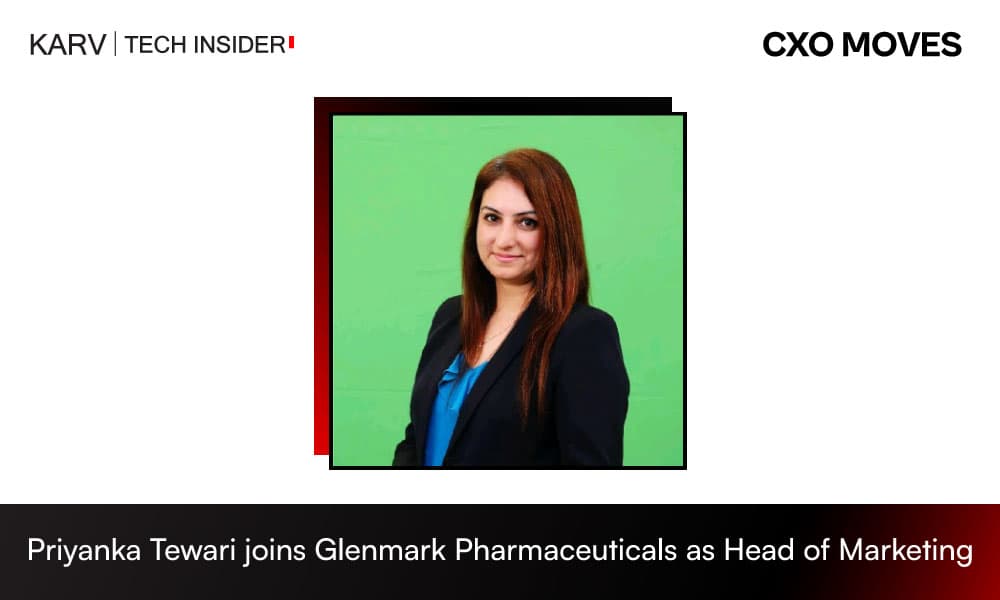 Priyanka Tewari joins Glenmark Pharmaceuticals as Head of Marketing