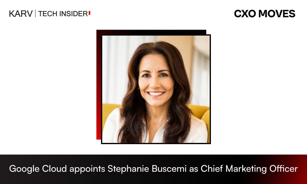 Google Cloud appoints Stephanie Buscemi as Chief Marketing Officer