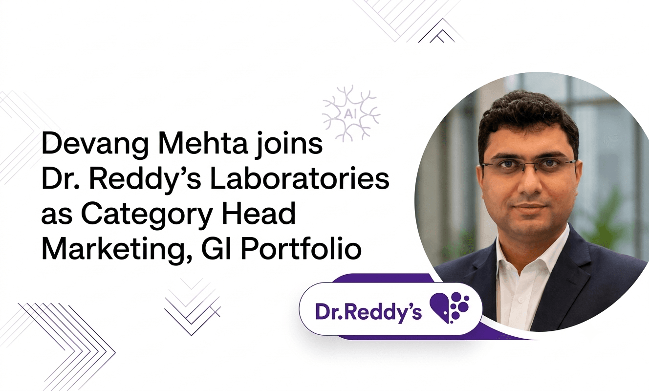 Dr. Reddy's Laboratories appoints Devang Mehta as Category Head Marketing, GI Portfolio