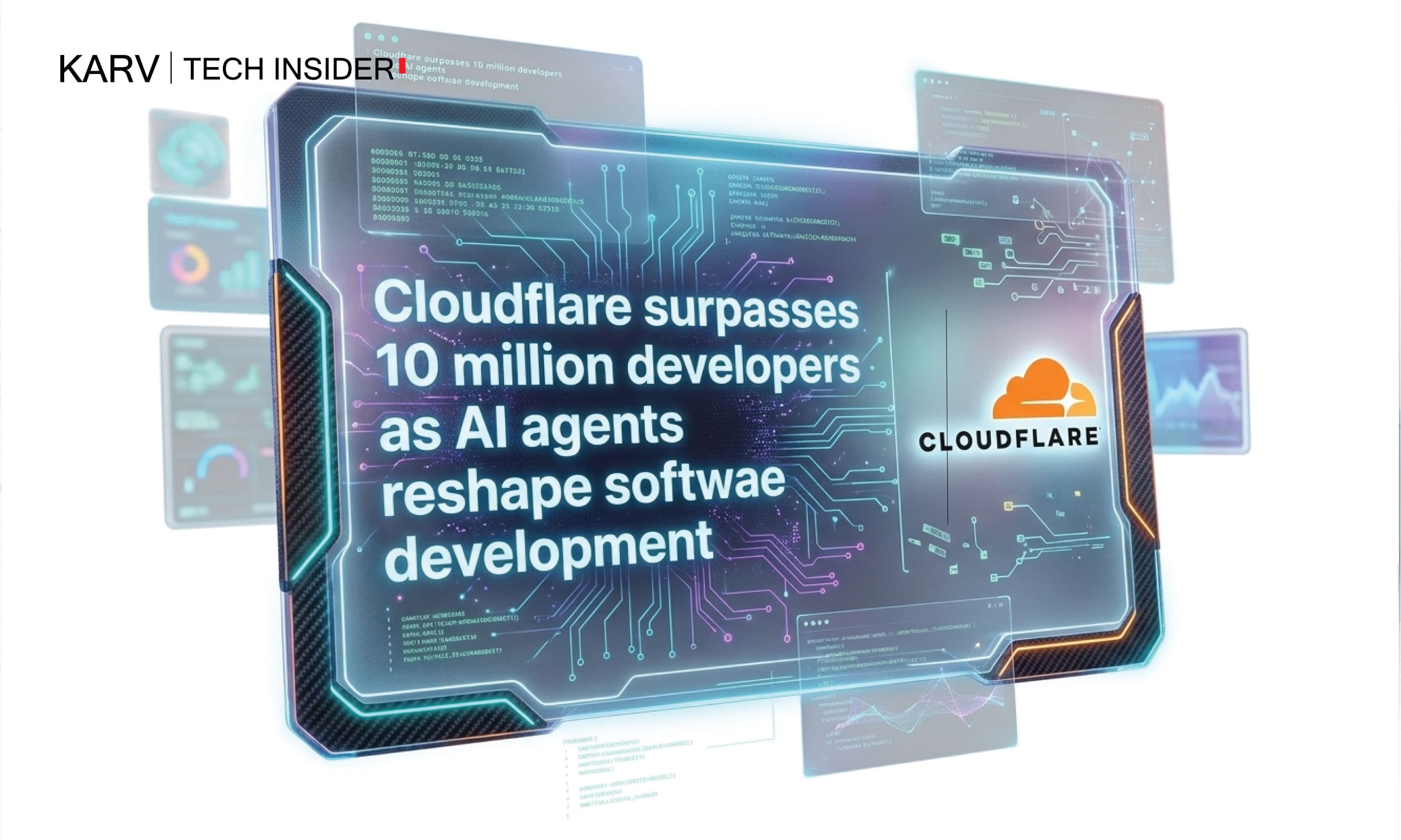 Cloudflare surpasses 10 million developers as AI agents reshape software development