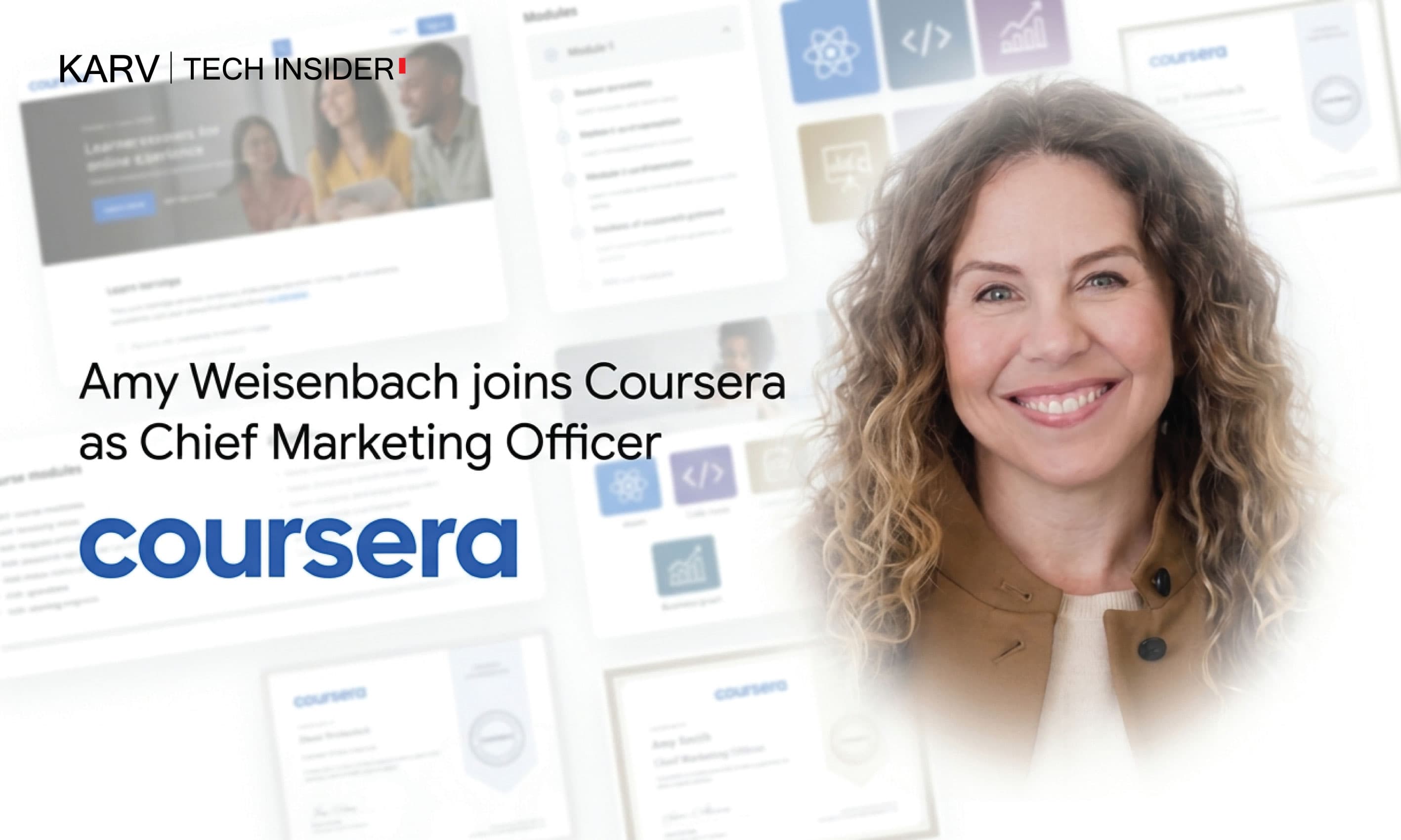 Coursera appoints Amy Weisenbach as Chief Marketing Officer