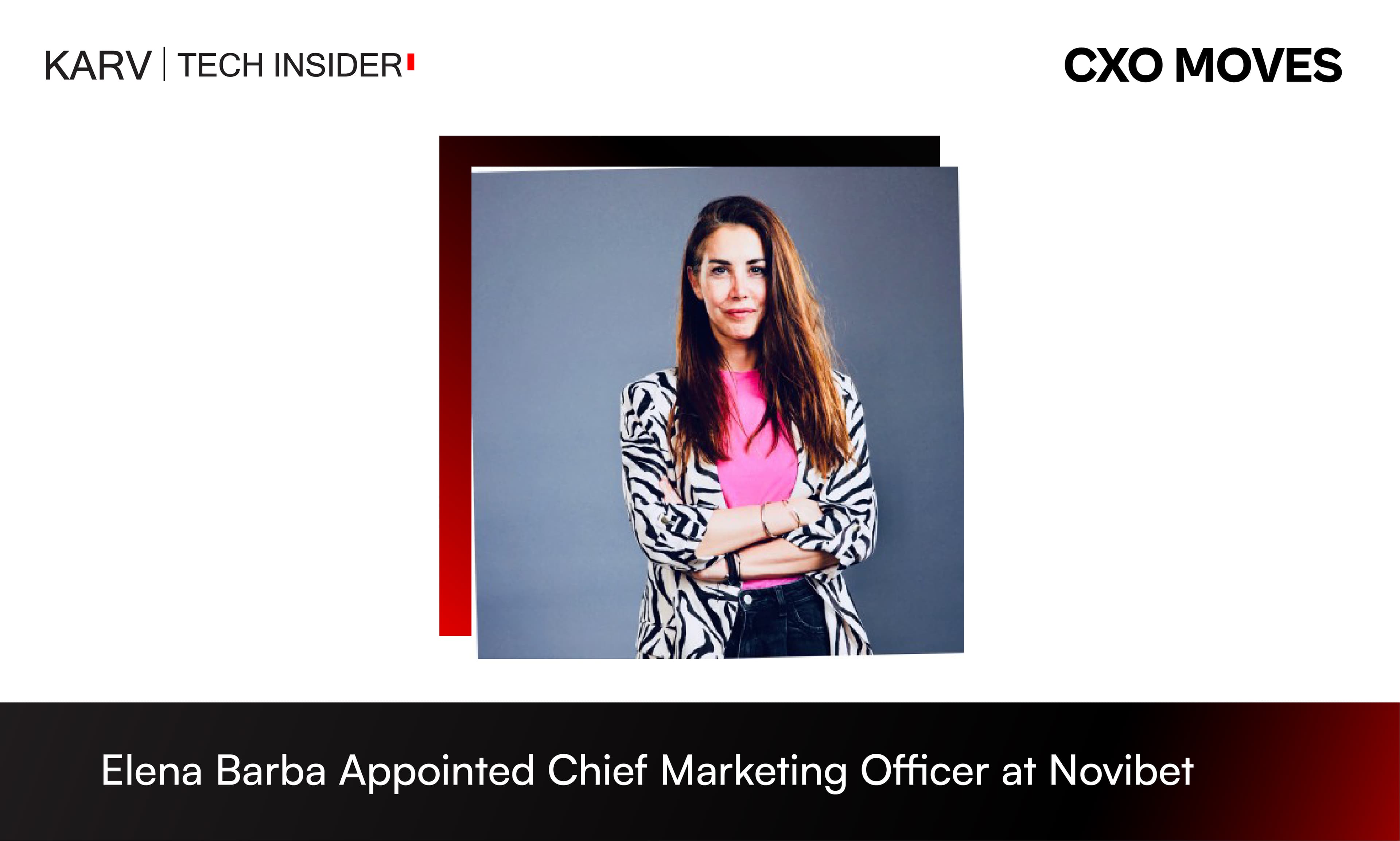 Elena Barba Appointed Chief Marketing Officer at Novibet