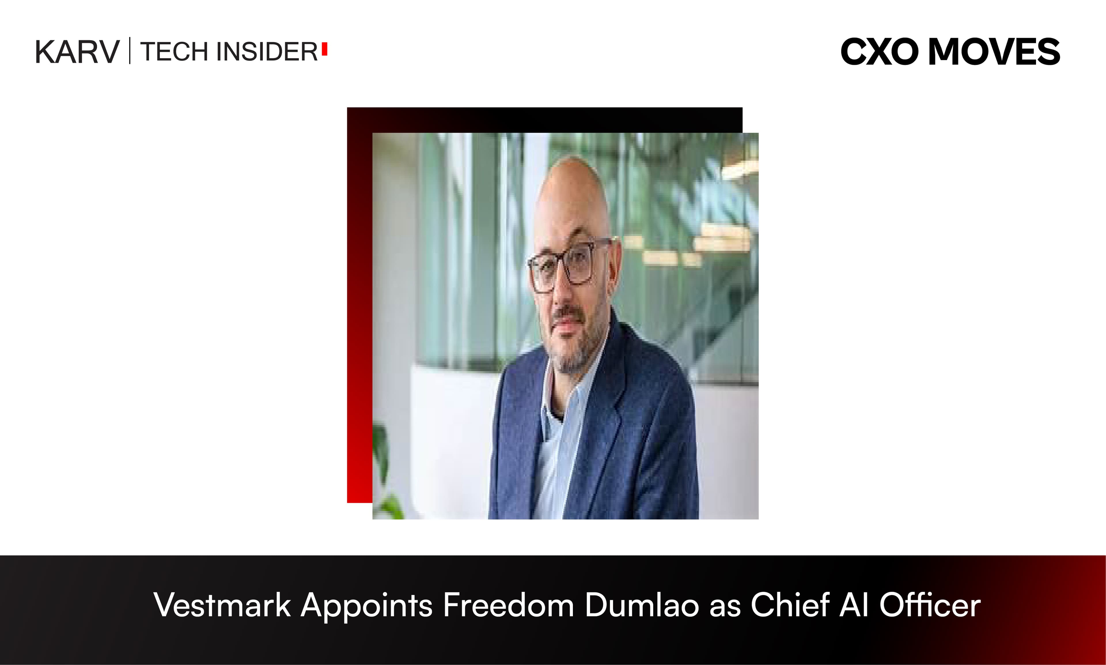 Vestmark Appoints Freedom Dumlao as Chief AI Officer