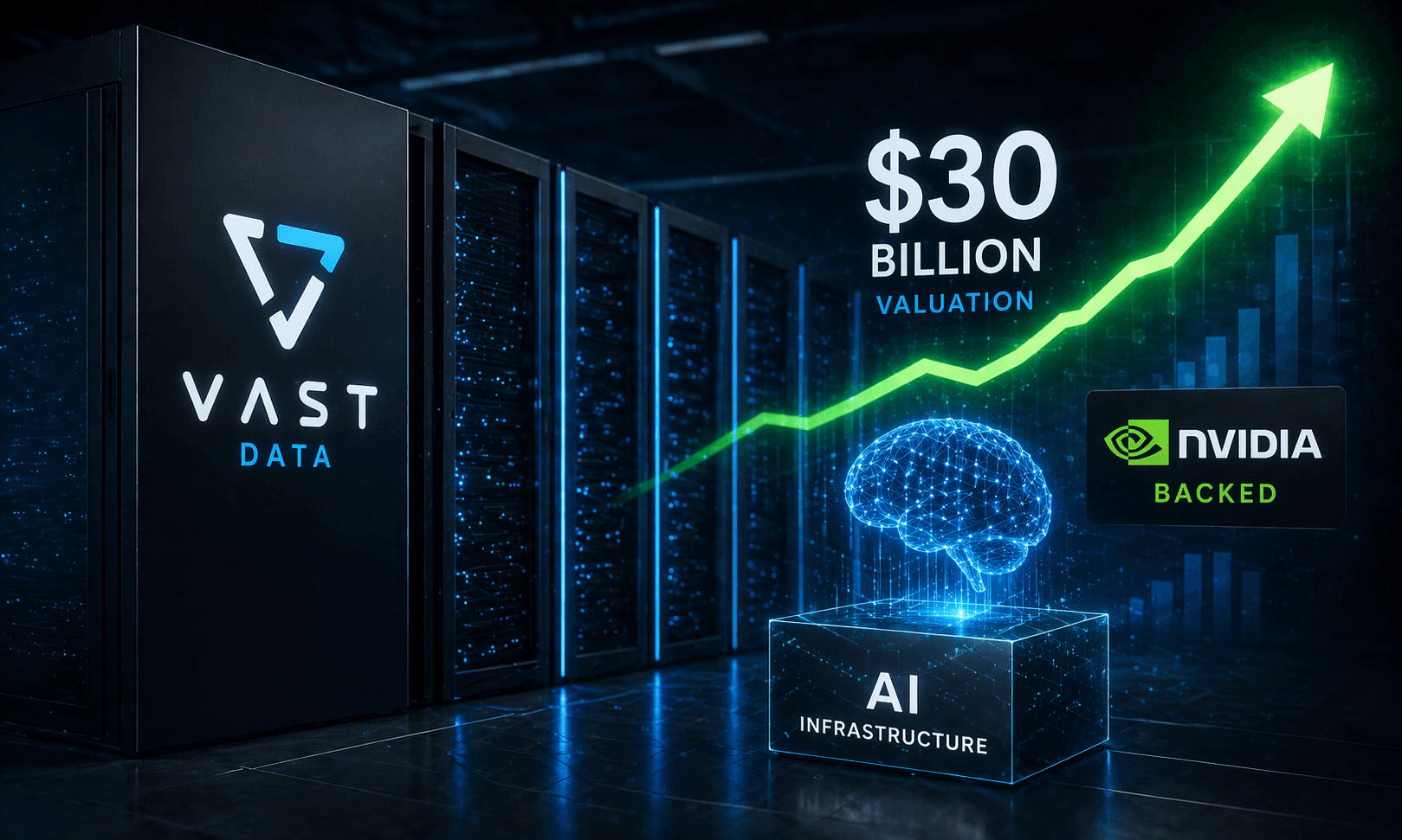 Nvidia-Backed VAST Data Hits $30 Billion Valuation in Latest Funding Round