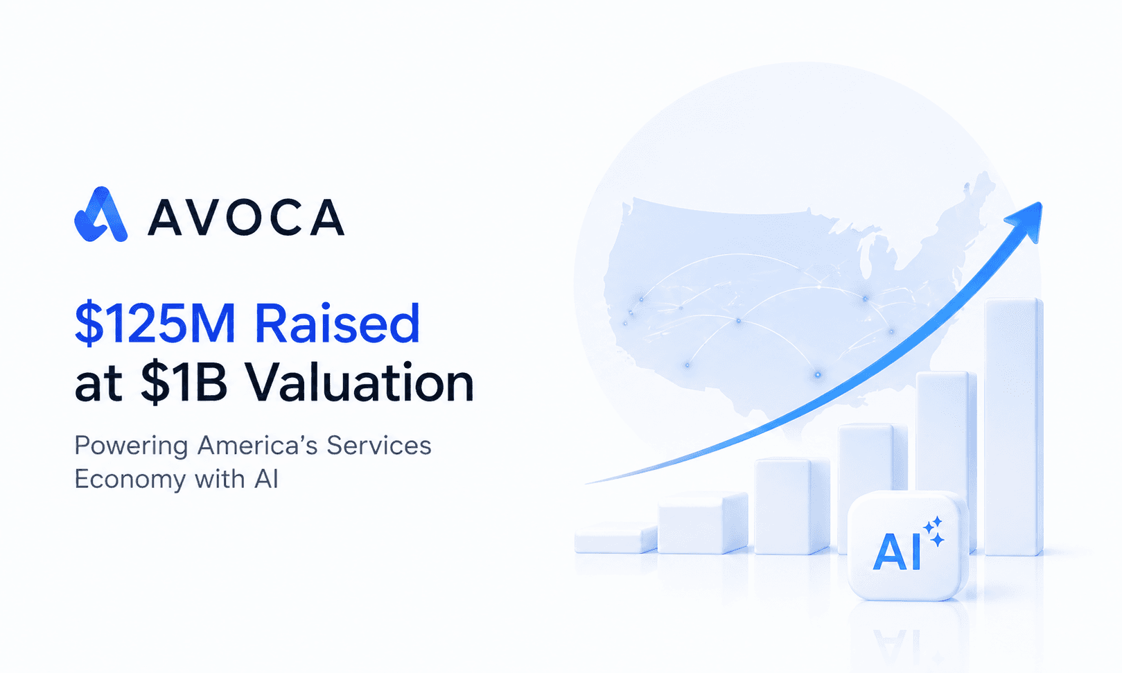 Avoca Raises $125M at $1B Valuation to Scale AI for the Services Economy