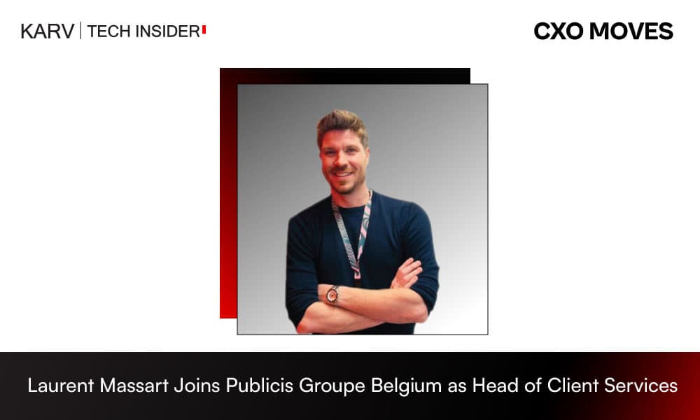 Laurent Massart Joins Publicis Groupe Belgium as Head of Client Services