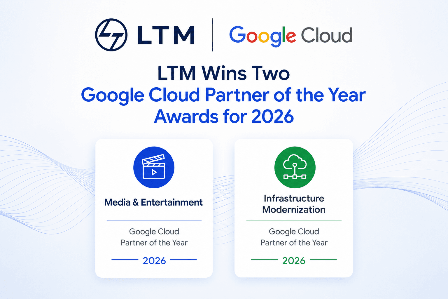 LTM Wins Two Google Cloud Partner of the Year Awards for 2026