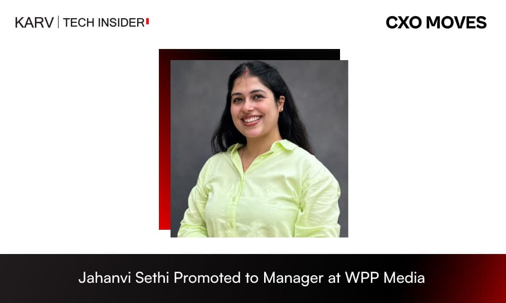 Jahanvi Sethi Promoted to Manager at WPP Media