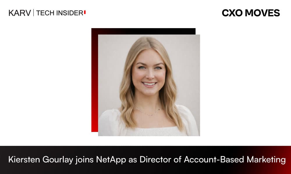 Kiersten Gourlay Joins NetApp as Director of Account-Based Marketing