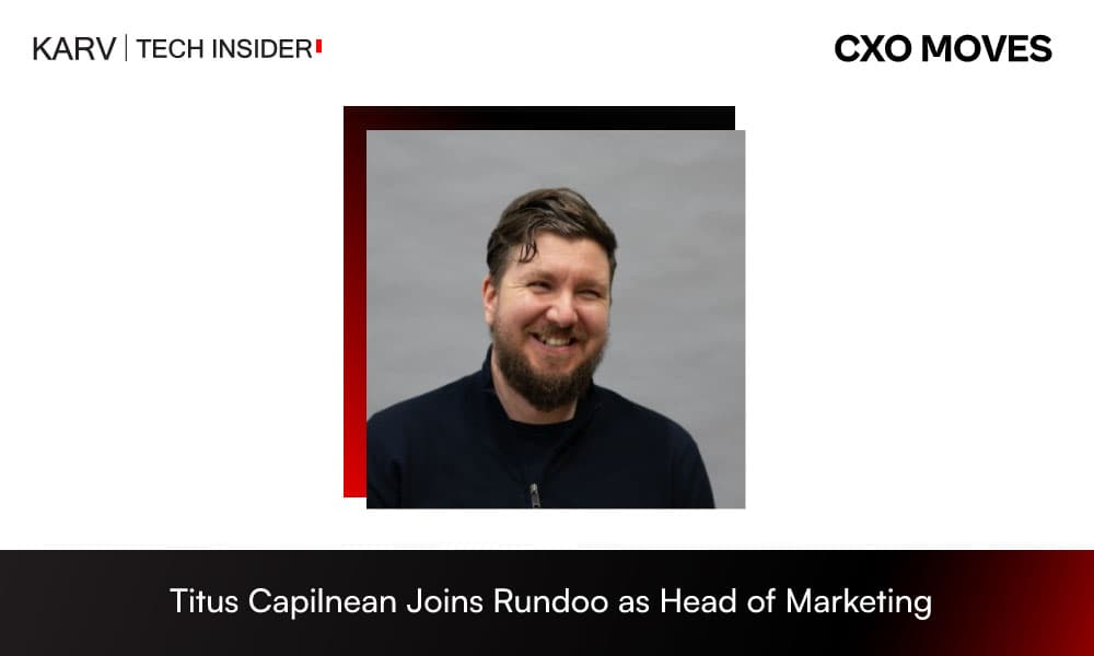 Titus Capilnean Joins Rundoo as Head of Marketing
