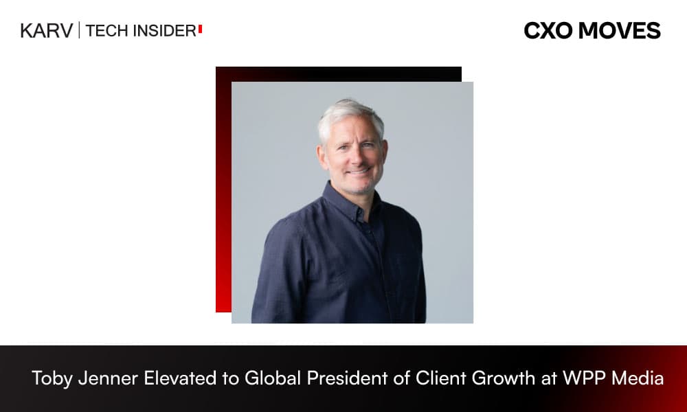 Toby Jenner Elevated to Global President of Client Growth at WPP Media