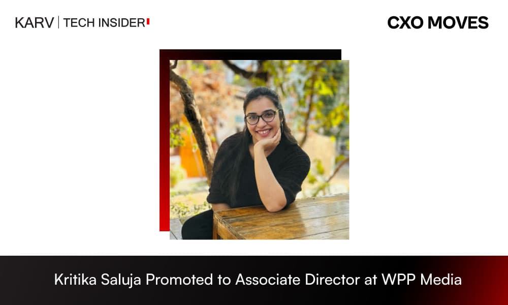 Kritika Saluja Promoted to Associate Director at WPP Media