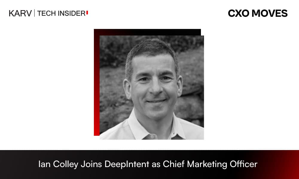 Ian Colley Joins DeepIntent as Chief Marketing Officer