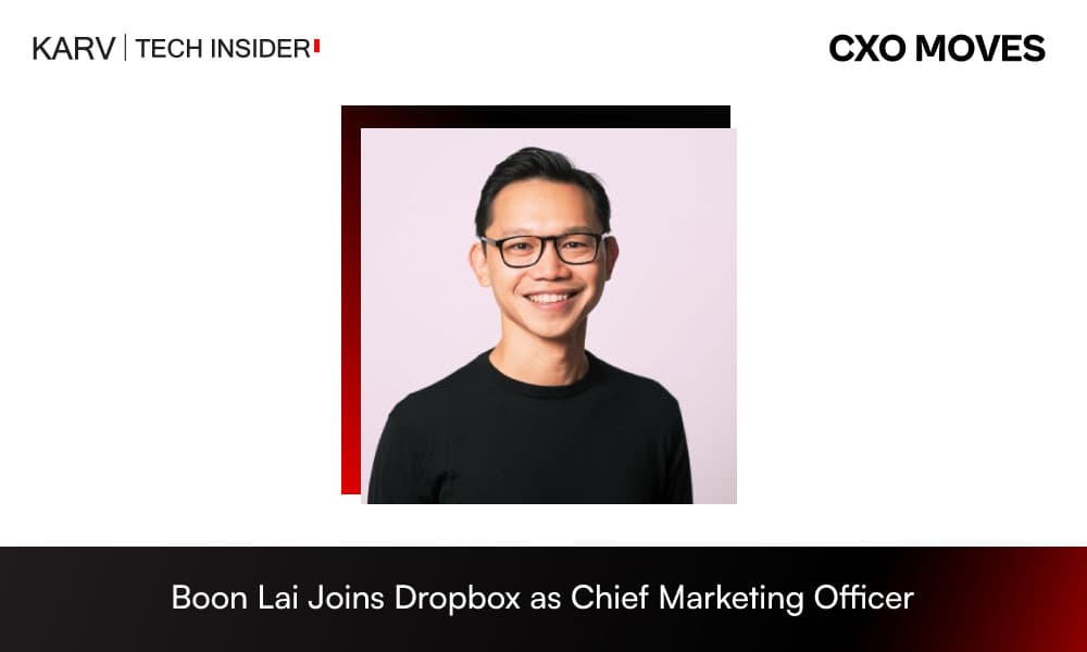 Boon Lai Joins Dropbox as Chief Marketing Officer