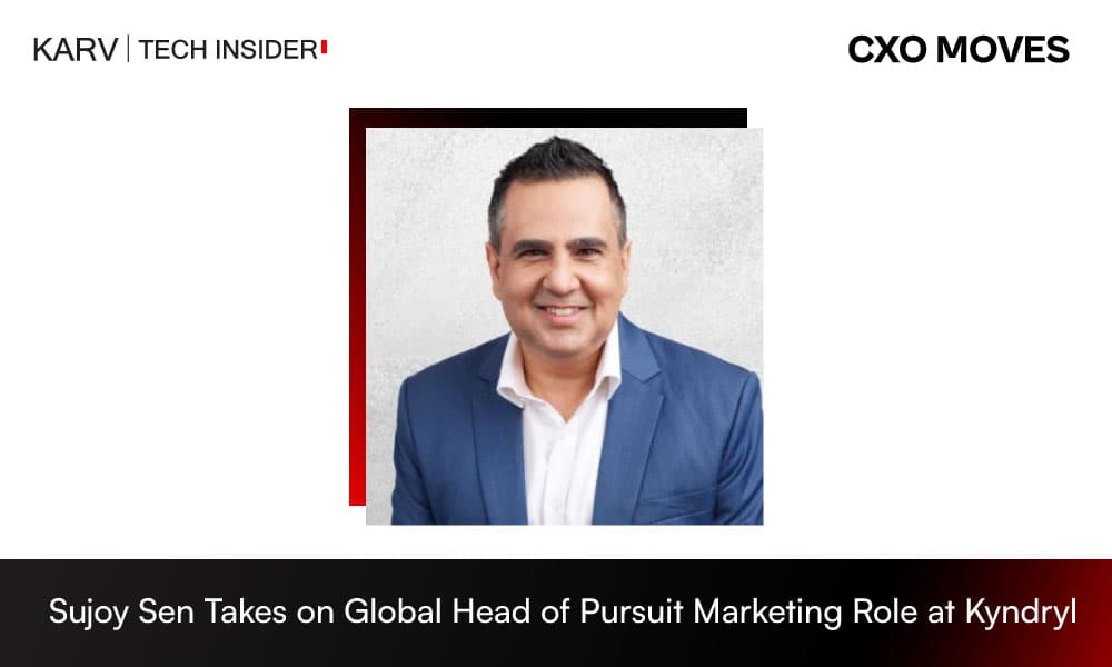 Sujoy Sen Takes on Global Head of Pursuit Marketing Role at Kyndryl