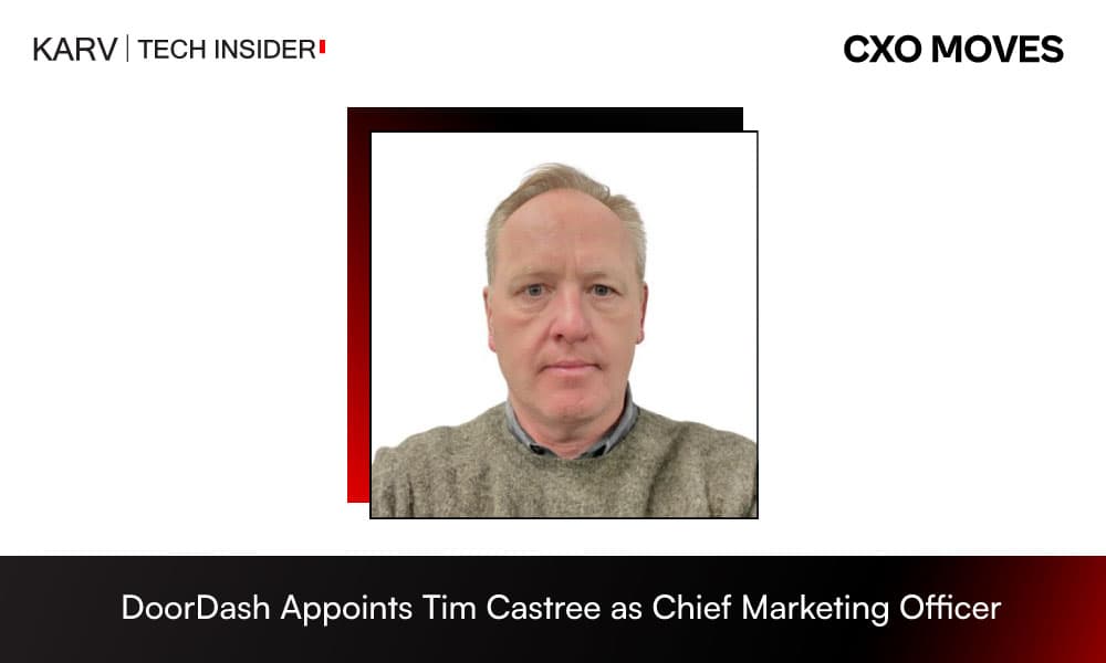 DoorDash Appoints Tim Castree as Chief Marketing Officer