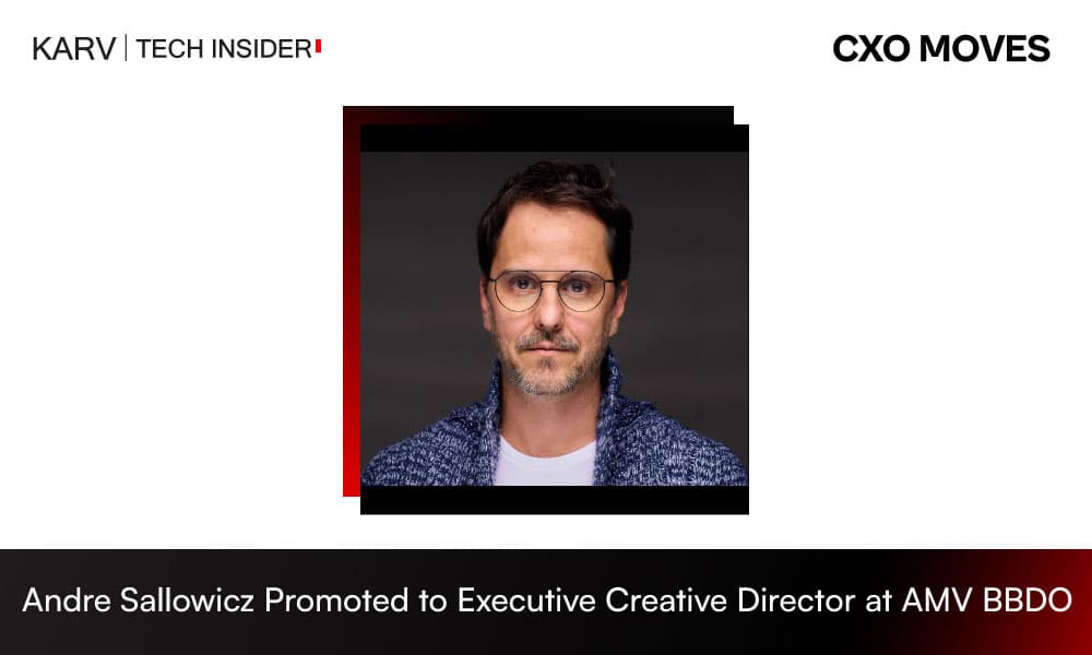 Andre Sallowicz Elevated to Executive Creative Director at AMV BBDO