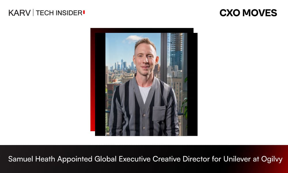 Samuel Heath Appointed Global Executive Creative Director for Unilever at Ogilvy