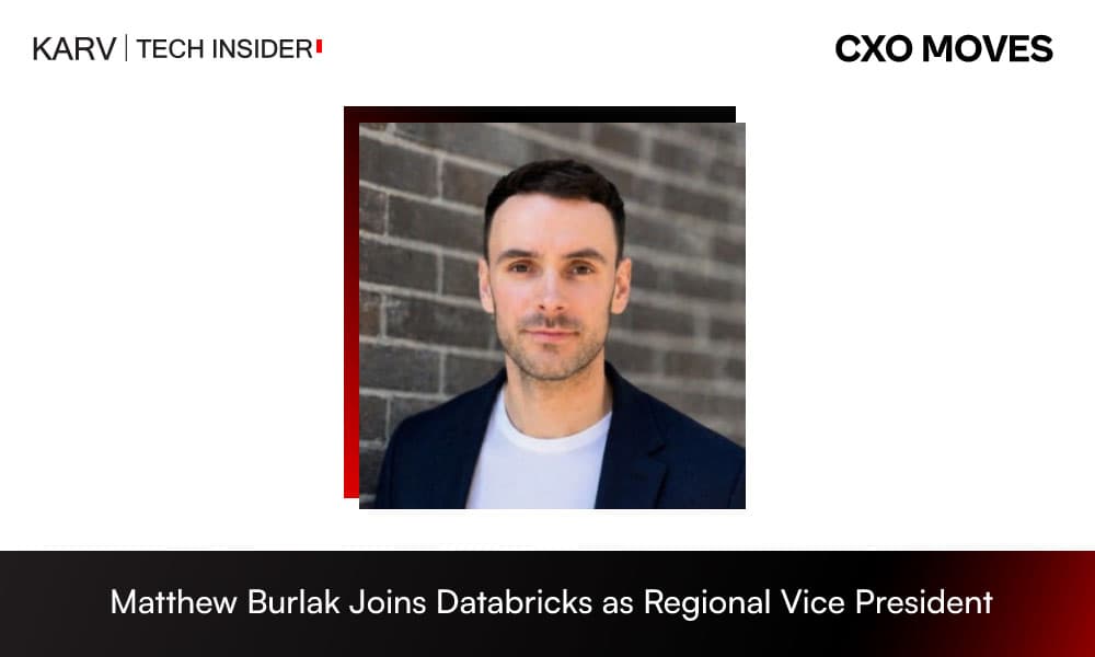 Matthew Burlak Joins Databricks as Regional Vice President for Canada