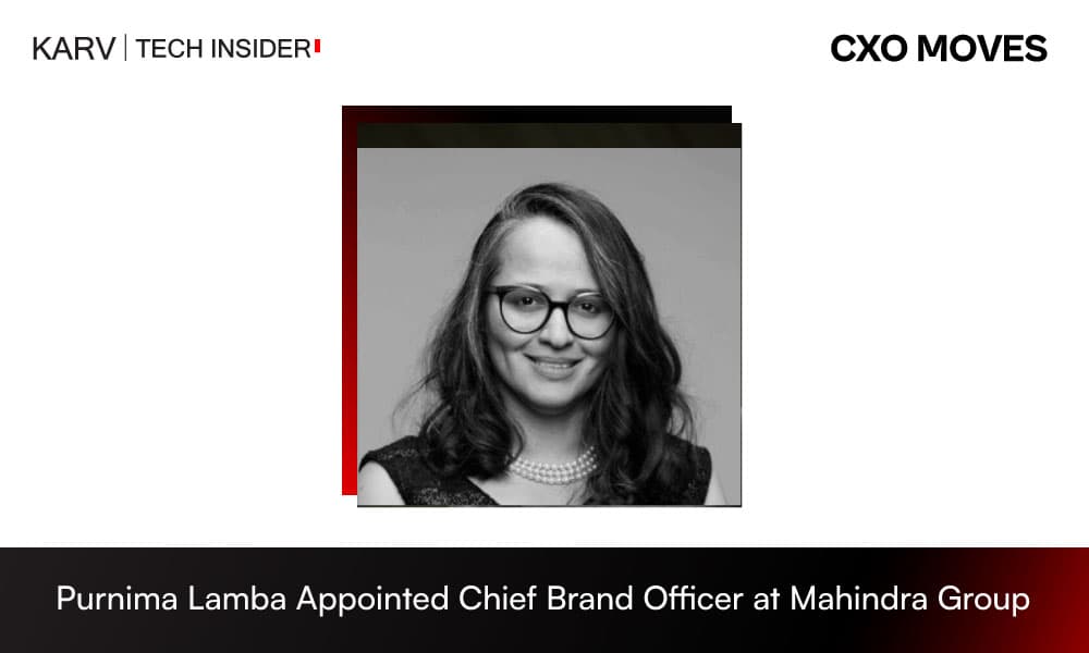 Purnima Lamba Appointed Chief Brand Officer at Mahindra Group