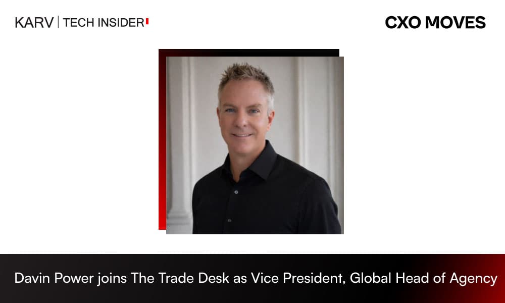 Davin Power Joins The Trade Desk as Vice President, Global Head of Agency
