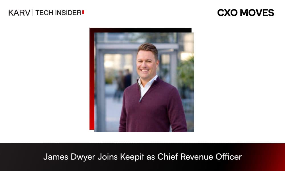 James Dwyer Joins Keepit as Chief Revenue Officer