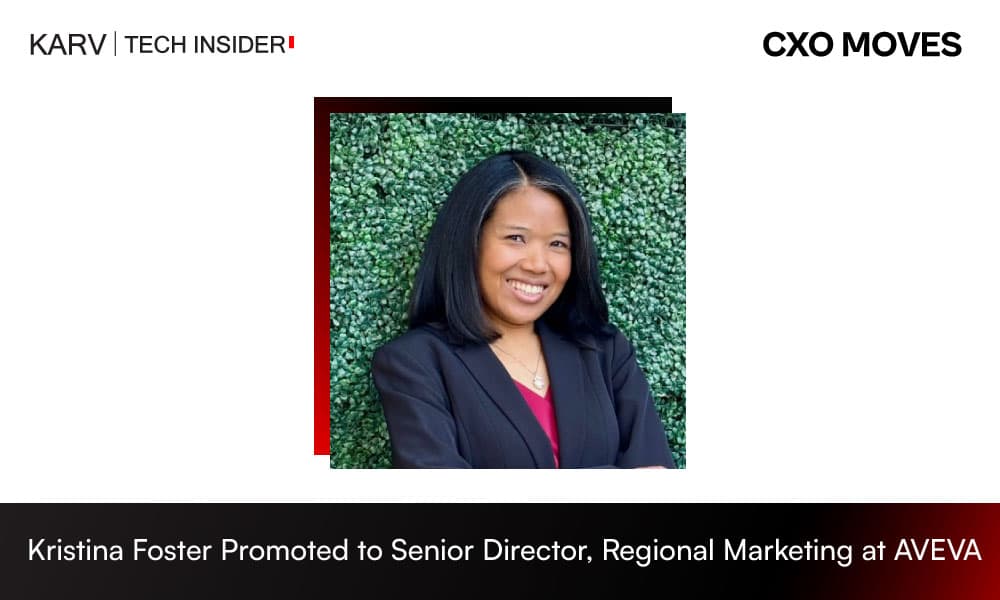 Kristina Foster Elevated to Senior Director, Regional Marketing – Americas Markets at AVEVA