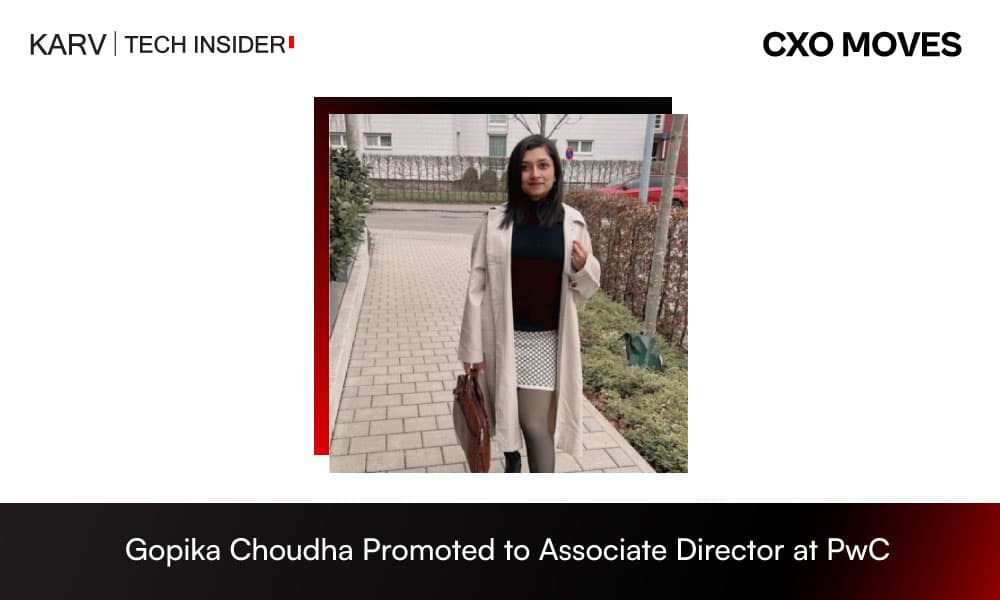 Gopika Choudha Promoted to Associate Director at PwC
